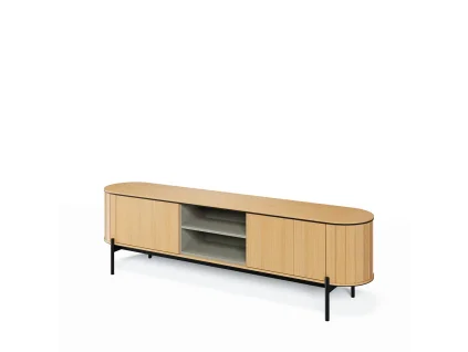 ROTTO RT 06, TV stolik 200 cm, dub vincenza eukalyptus 1 – kópia