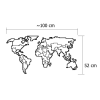 world map bytov doplnky a dekor cie iern86749bf6