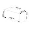 kuchynsk skrinka z vesn oliwia 60cm biel39676825