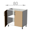 kuchynsk skrinka 80 modest l8082 korpus e5d2f666