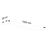 ps 5 polica 100 cm biela faf543e6