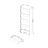 kni nica r 60 cm clp 1 z suvka 4 police 8f3f317e