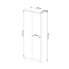 skri a rexa iii 80 cm clp biela sonoma 690a8698