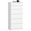 komoda kuba 60 cm 6 upl kov biela 9119d49c