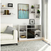 komoda b 17 120 cm biela ierny lesk 3bd90f9c