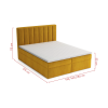 IDEAL BOX 180x200 manželská posteľ, Bluvel 68