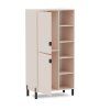 Cremona, dvojdverovy bezovy regal, lavy 2