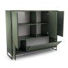 minimalistická komoda GENUA d lux zel