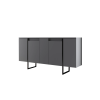 luxe komoda na no i k ch antracit ierna 11816205