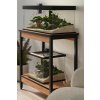 water stolik na akvarium dub cierna 2