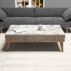 milan walnut white marble konferen n stob10401eb