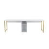 twin study desk dvojit p sac st l biela a58a92a0