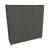 CABINET 3-dverová komoda, antracit