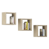 n stenn polica k 25x25 cm sada 3 ks dub 98f7ab73